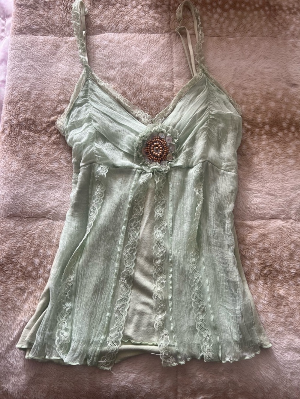 Vintage Patricia Forgal I AM LULU cami top